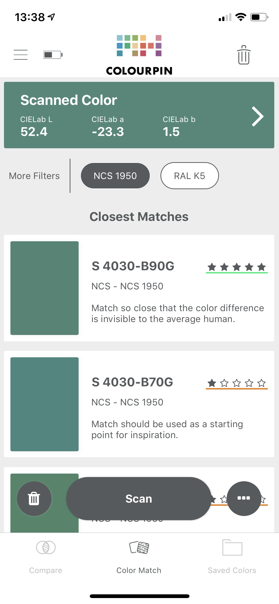 NCS Colourpin App 2