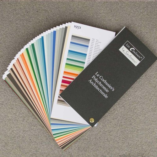 le corbusier colour fan